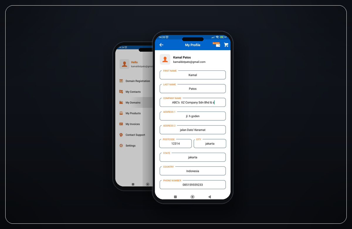 Domain Commerce Mobile Platform